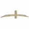 Ekena Millwork Bellingham Rough Sawn Timber Gable Bracket, Douglas Fir, 96"W x 16"H x 4"D x 4"F, 4/12 Pitch GBW096X16X0404BEL00RDF - alternate 4